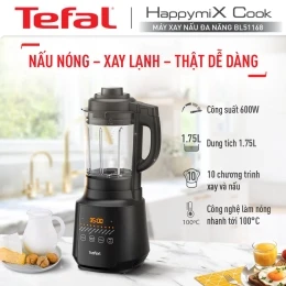 Máy xay sinh tố và làm sữa hạt Tefal BL511868 - 1000W