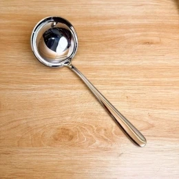 Muôi canh tròn Kela inox 304 cao cấp (tay cầm không lỗ)