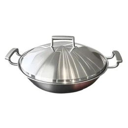 Nồi miệng loe 5 lớp kẹp đồng C393 CHOCKMEN 36cm, inox 18/10, model: CKM-ZY5L36W