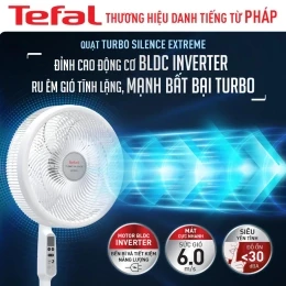 Quạt đứng TEFAL Turbo Silence Extreme (Trắng)