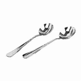 Thìa họa tiết kim cương C854 CHOCKMEN inox 18/10, model: CKM-AL854S