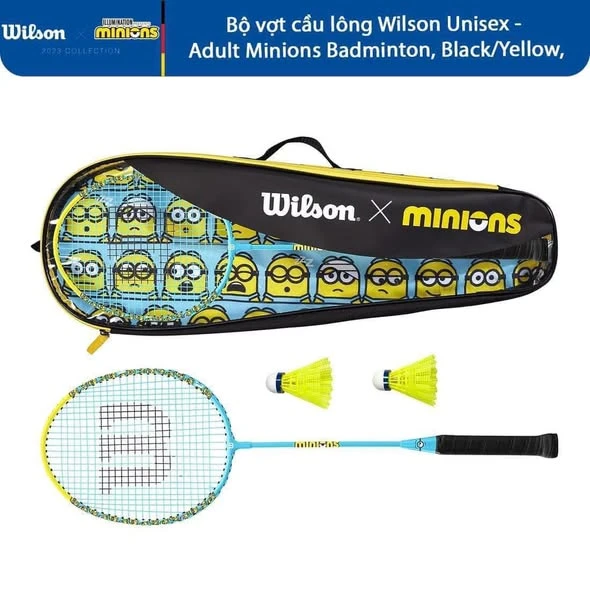 Bộ vợt cầu lông Wilson Unisex - Adult Minions