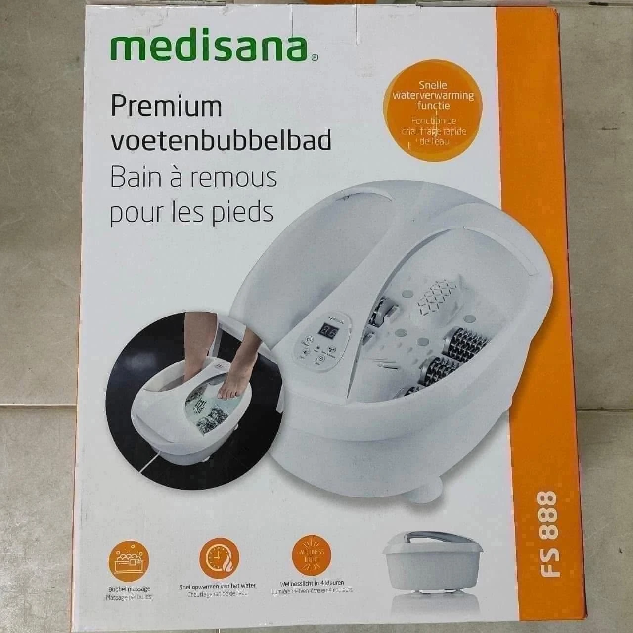 BỒN MASSAGE CHÂN MEDISANA FS888