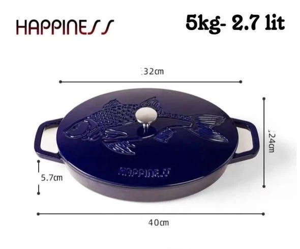 CHẢO CÁ GANG Happiness 32cm