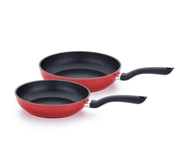 Chảo chống dính FISSLER Cenit 28cm màu đỏ