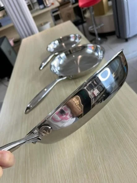 CHẢO INOX LÒNG TRƠN CHOCKMEN SIZE 20CM