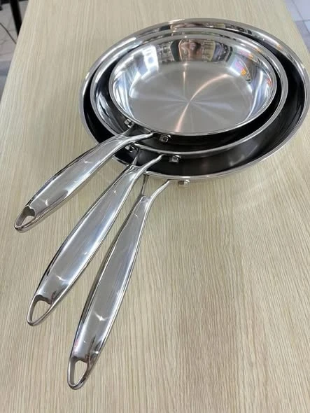 CHẢO INOX LÒNG TRƠN CHOCKMEN SIZE 24CM