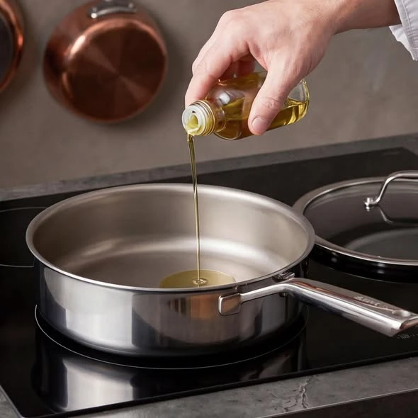 CHẢO SÂU LÒNG O844 OYATTON INOX KHÔNG DÍNH VI ĐIỂM 26CM