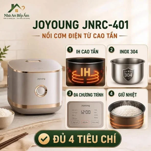 NỒI CƠM CAO TẦN JOYOUNG JNRC-401