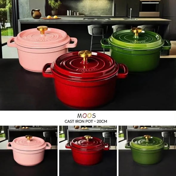    	 Nồi gang Moos Đức 20cm