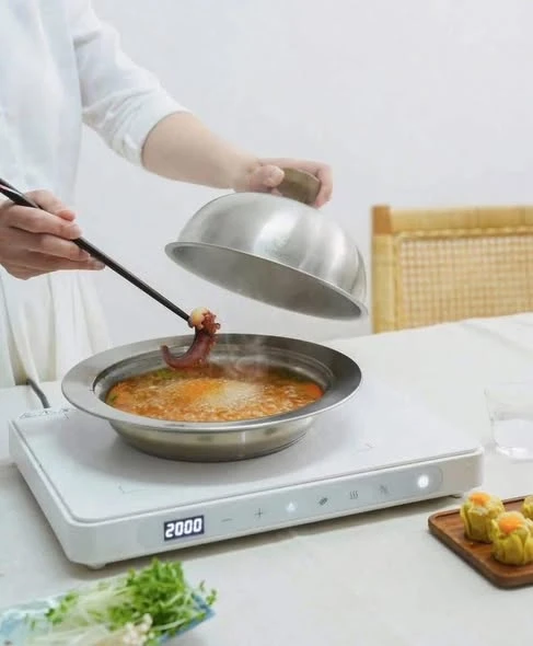 Nồi lẩu, hấp đa năng Kaiyo 3 chi tiết
