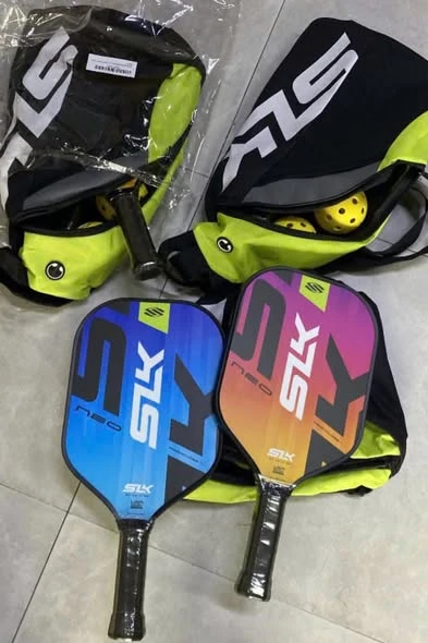 Sét vợt Pickleball 2024 SLK Neo by Selkirk (2 vợt, 1 túi đựng, 3 bóng)