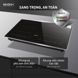 BẾP TỪ CAO CẤP 2 VÙNG NẤU GKOCH 7372DS2 - 5400W