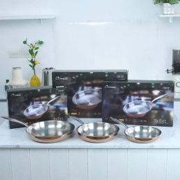 CHẢO THÉP CHỐNG DÍNH TỰ THÂN CIWETE SIZE 28CM