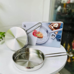Chảo thép inox lòng trơn WMF FLANNE 24cm