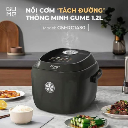 NỒI CƠM TÁCH ĐƯỜNG GUME GM-RC1430 1,2L