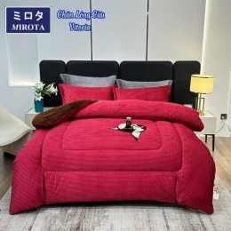 SIÊU PHẨM CHĂN LÔNG CỪU MIROTA DÒNG VICTORIA SỬ DỤNG CÔNG NGHỆ M-WARM