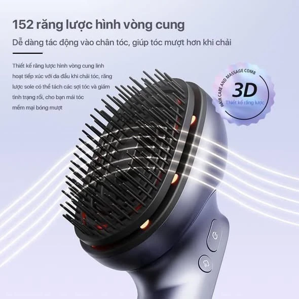 LƯỢC MASSAGE PHUN TINH DẦU PHILIPS 1511