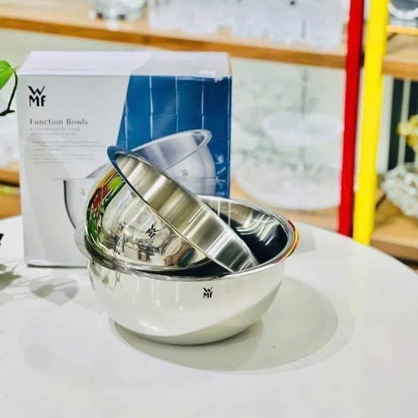 Bộ âu trộn WMF GOURMET 2 chiếc (3 lít và 4 lít)