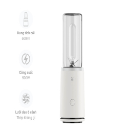 Máy xay sinh tố WMF Mix&Go Touch màu trắng kem