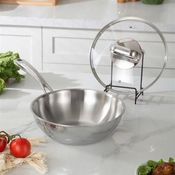 Chảo sâu lòng O178 OYATTON 24cm, inox 18/10, model: OYT-AL178P24