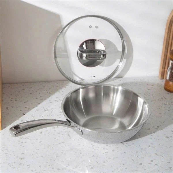 Chảo sâu lòng O178 OYATTON 24cm, inox 18/10, model: OYT-AL178P24