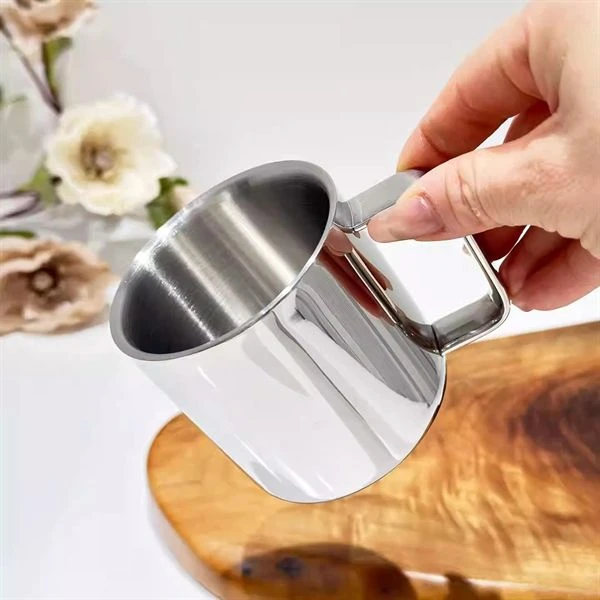 Cốc có quai O337 OYATTON 240ml, inox 18/10, model: OYT-AL337P240