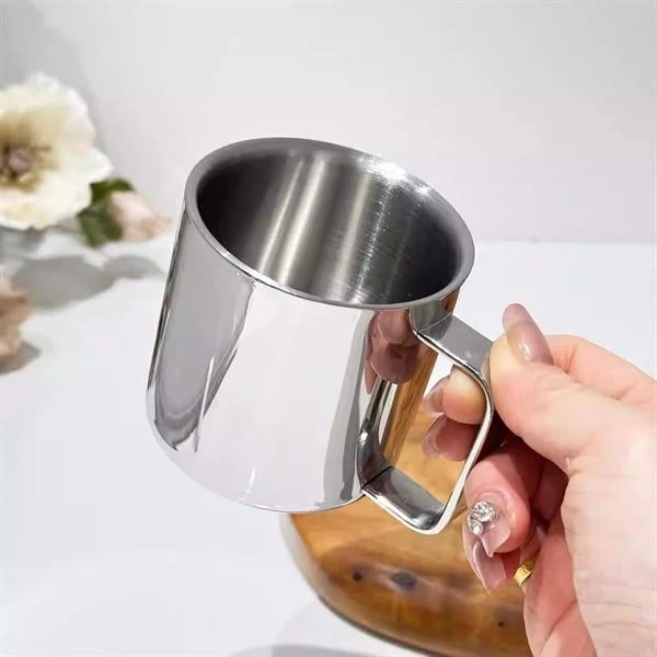 Cốc có quai O337 OYATTON 240ml, inox 18/10, model: OYT-AL337P240