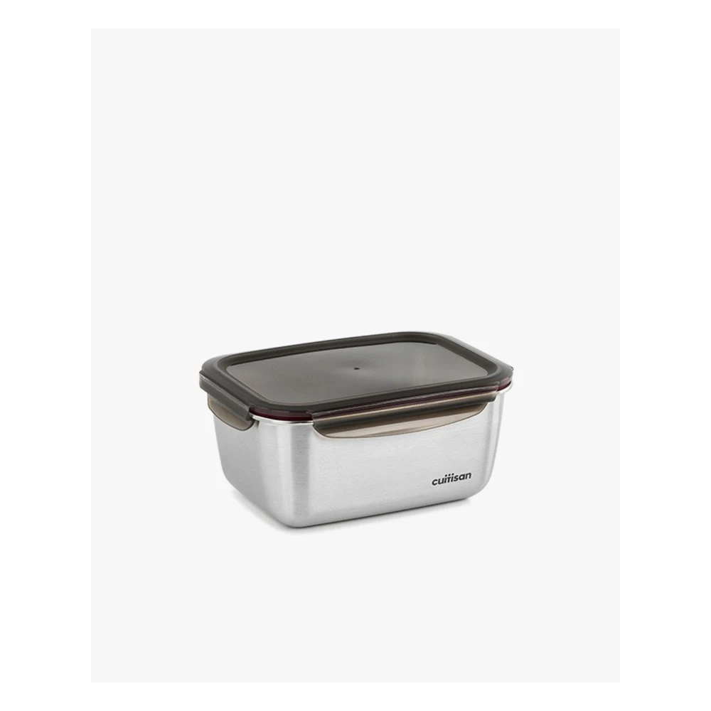 Hộp inox 304 cao cấp Cuitisan Flora 3600ml chữ nhật No.11 - EC7-FS11