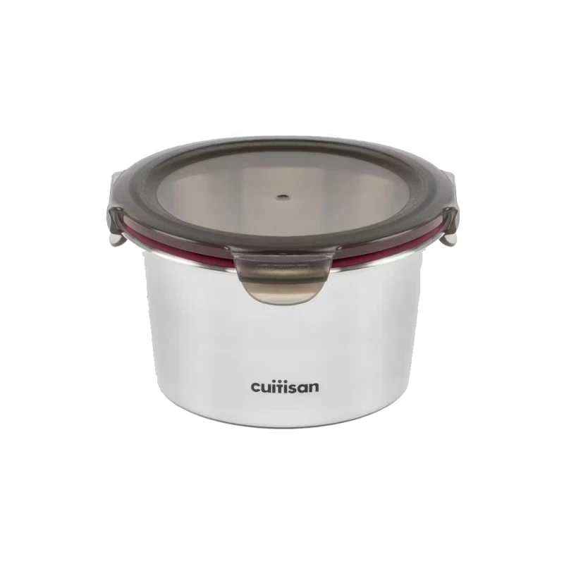 Hộp inox 304 cao cấp Cuitisan Flora 920ml tròn No.6 - EC7-FR06