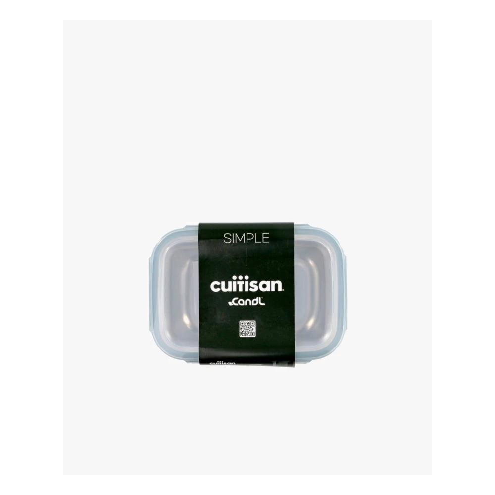 Hộp inox 304 cao cấp Cuitisan Simple 980ml chữ nhật No.6 - EC7-PS06