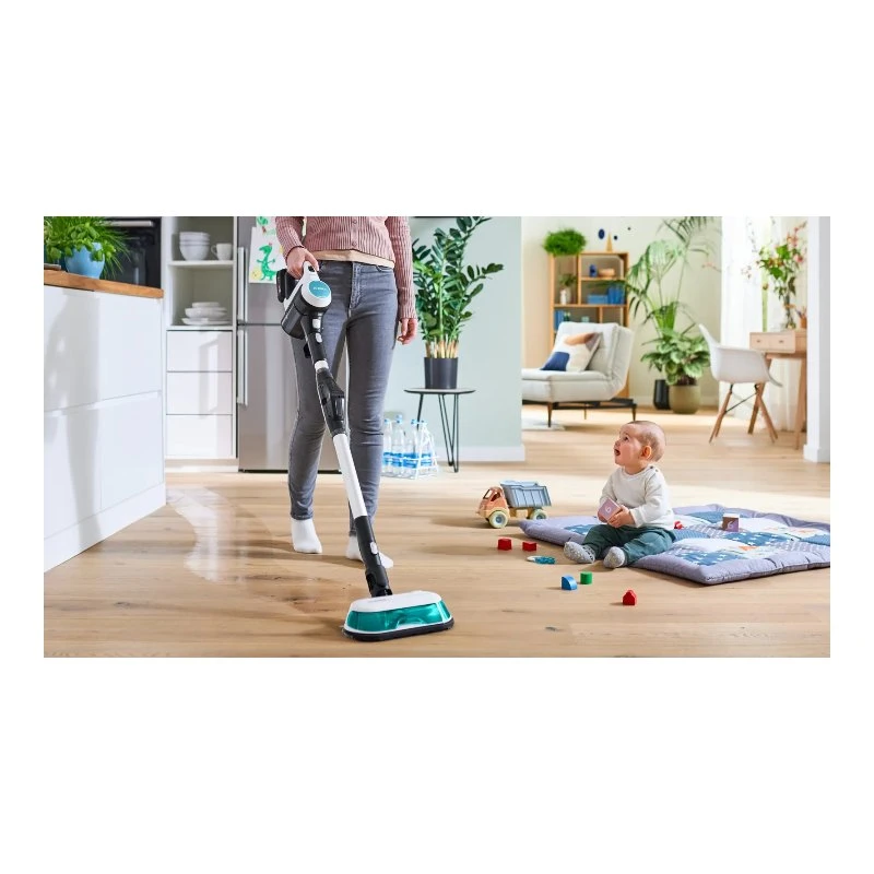 Máy hút bụi không dây kèm lau Bosch Unlimited 7 ProHygienic Aqua BCS71HYG3
