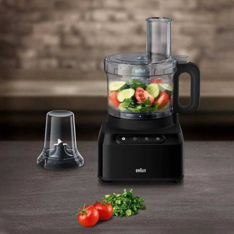 Máy xay cắt lát đa năng cao cấp Braun FP3132BK