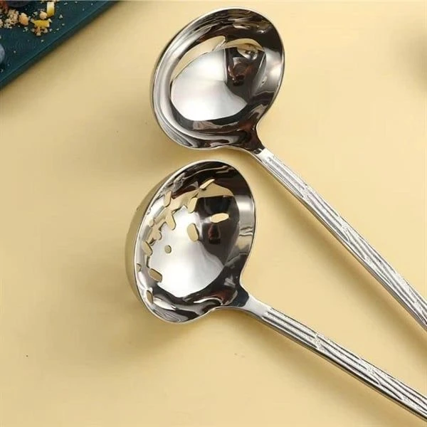 Muôi canh O369 OYATTON cán chạm 27.5cm, inox 18/10, model: OYT-AL369TS