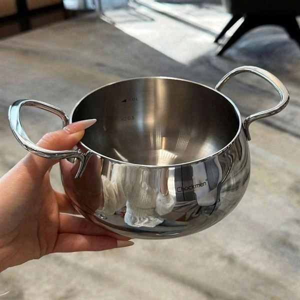 Nồi quả táo C855 CHOCKMEN 14cm, inox 18/10, model: CKM-YH3L14S