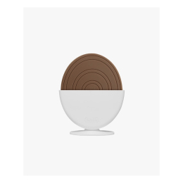 Bộ 2 miếng lót nồi silicone cao cấp SalleMa - Màu cocoa