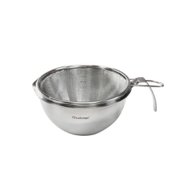 Ca đong rót kèm giỏ lọc C1016 CHOCKMEN 15cm, inox 18/10, model: CKM-JY15CPB