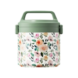 Hộp cơm giữ nhiệt O53-G OYATTON màu xanh lá 1700ml, inox 316, model: OYTF53-C170